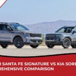 Hyundai Santa Fe Signature vs Kia Sorento:  A Comprehensive Comparison