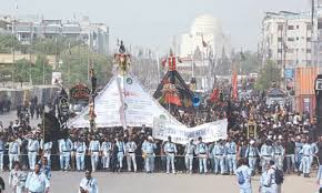 Ashura Security and Traffic Arrangements in Sindh