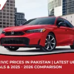Honda Civic Prices In Pakistan with latest 2025–2026 models and updated market rates