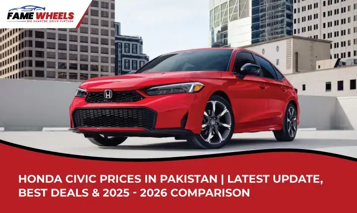 Honda Civic Prices In Pakistan with latest 2025–2026 models and updated market rates
