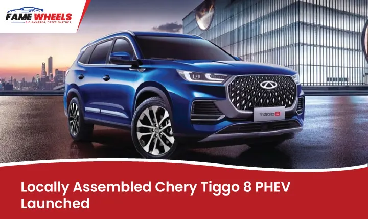 Locally assembled Chery Tiggo 8 PHEV launched as a new car in Pakistan with advanced features