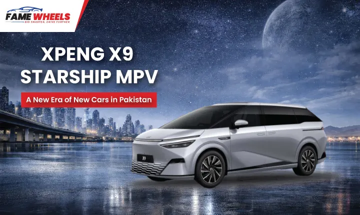 XPeng X9 Starship MPV: A new era of new cars in Pakistan with futuristic design and features.