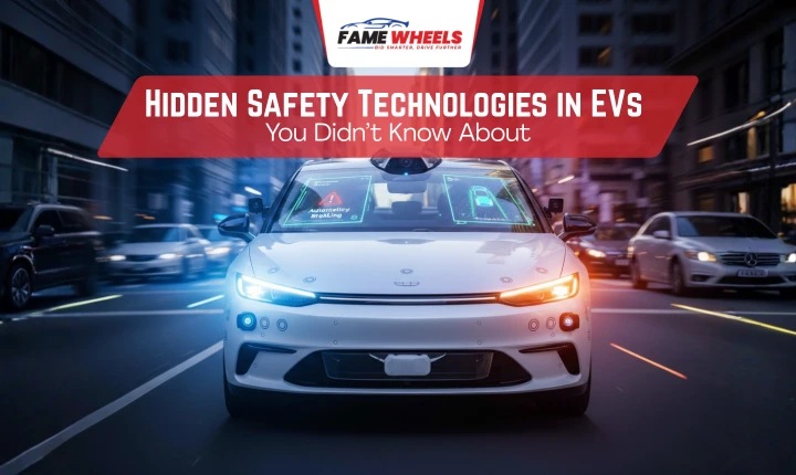 Hidden safety technologies in EVs, showcasing advanced safety features on the road.