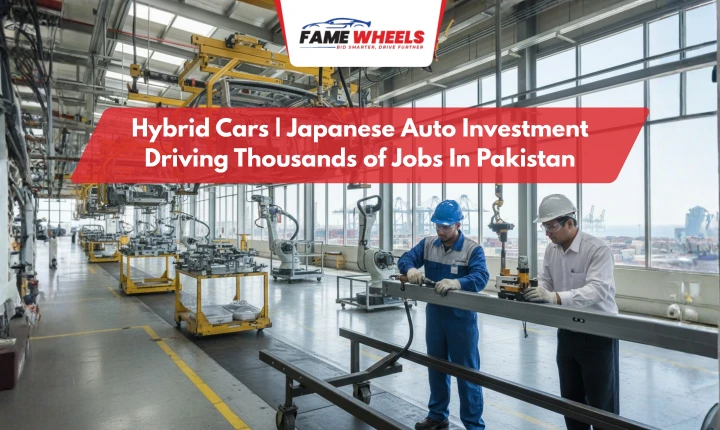 Hybrid cars and Japanese auto investment driving thousands of jobs in Pakistan's industry