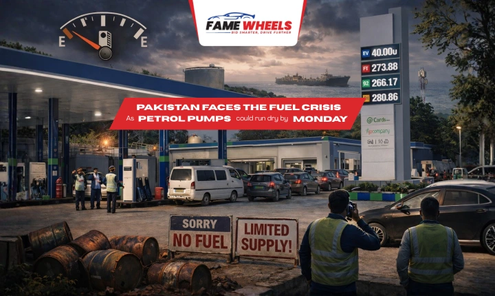 Pakistan fuel crisis warning as petrol pumps may run dry by Monday