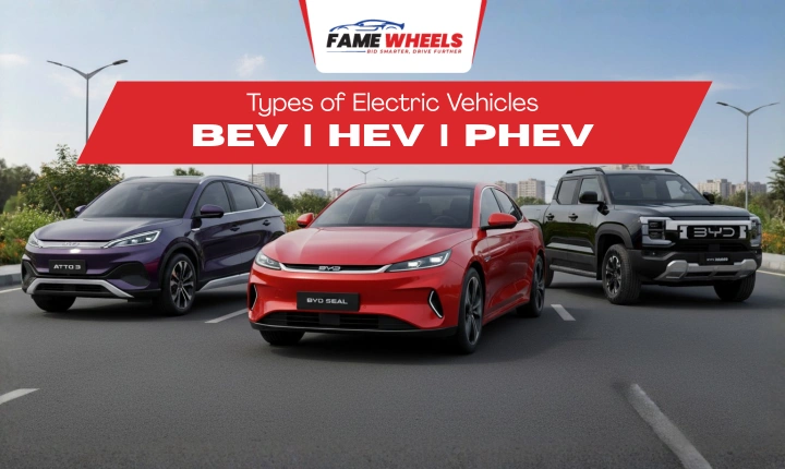 types of electric vehicles