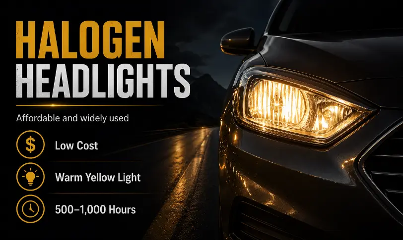 halogen headlights