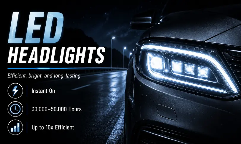 LED headlights