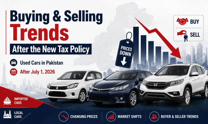 Buying and selling trends for used cars in Pakistan after new tax policy