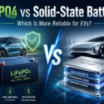 LiFePO4 and solid-state EV battery comparison showing safety, lifespan and future tech use