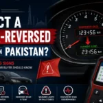 Meter reversal warning signs in a used car in Pakistan