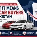 National Tariff Policy 2025-30 impact on Pakistan car buyers and import duty costs