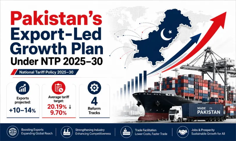 Pakistan NTP 2025-30 export-led growth plan and tariff reforms