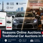 Online car auctions beat traditional car auctions in Pakistan