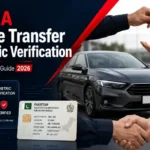 NADRA vehicle transfer biometric verification guide for used car buyers in Pakistan, 2026.