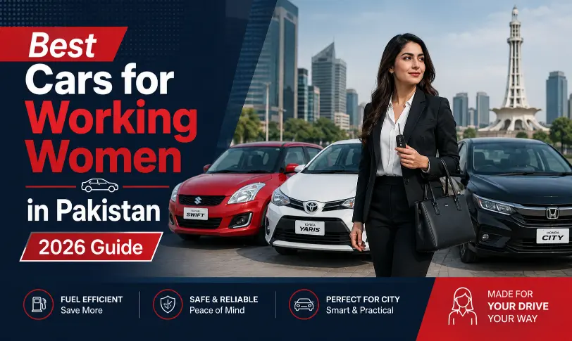 Best cars for working women in Pakistan in 2026