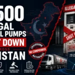 2,500 illegal petrol pumps shut down across Pakistan in nationwide crackdown
