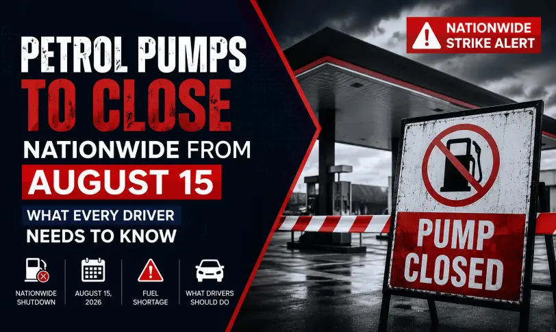 Pakistan petrol pump strike from August 15, 2026 nationwide