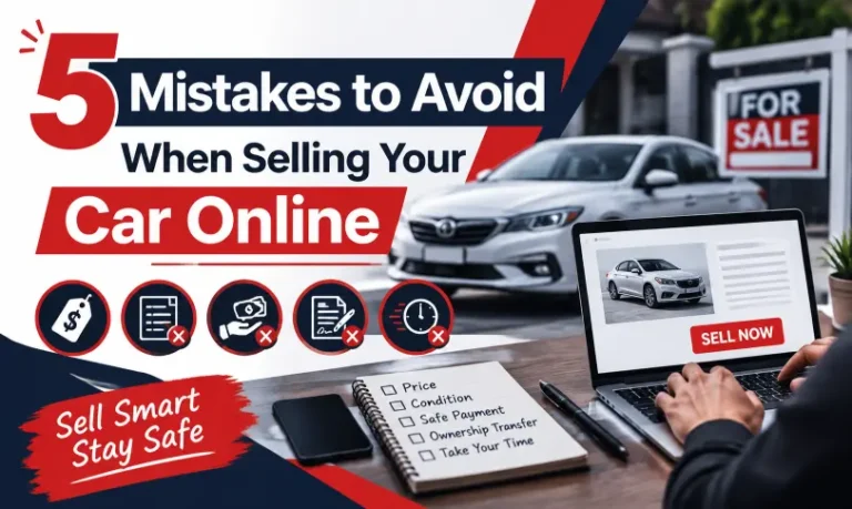 5 mistakes to avoid when selling a car online in Pakistan