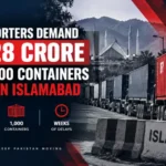 1,000 containers stuck in Islamabad as transporters demand Rs. 28 crore