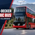 Red double-decker electric bus planned for Islamabad