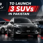 Geely SUVs Pakistan launch featuring three new electric and hybrid models
