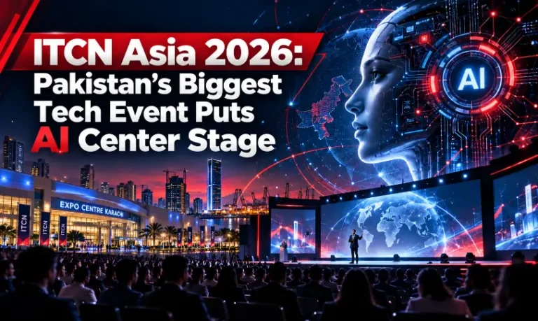 ITCN Asia 2026 Pakistan's biggest tech event featuring AI innovation at Karachi Expo Centre