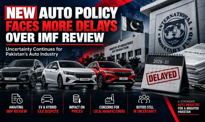 New Auto Policy faces further delays in Pakistan as the government awaits IMF review