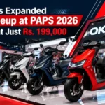 OKLA EV Scooters lineup at PAPS 2026 starting from Rs. 199,000