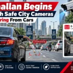 E-Challan through Safe City cameras for littering from cars